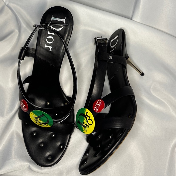 *SOLD on IG *Rare Dior Strappy Ankle Heels size 39 - Picture 7 of 12